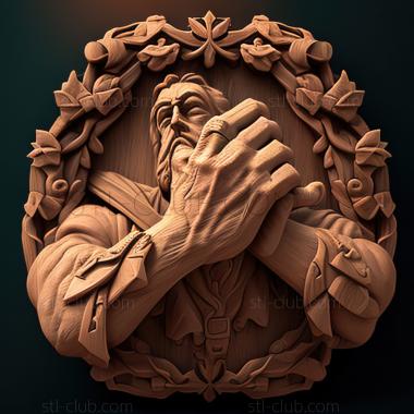 3D модель Игра Кулак Иисуса (STL)